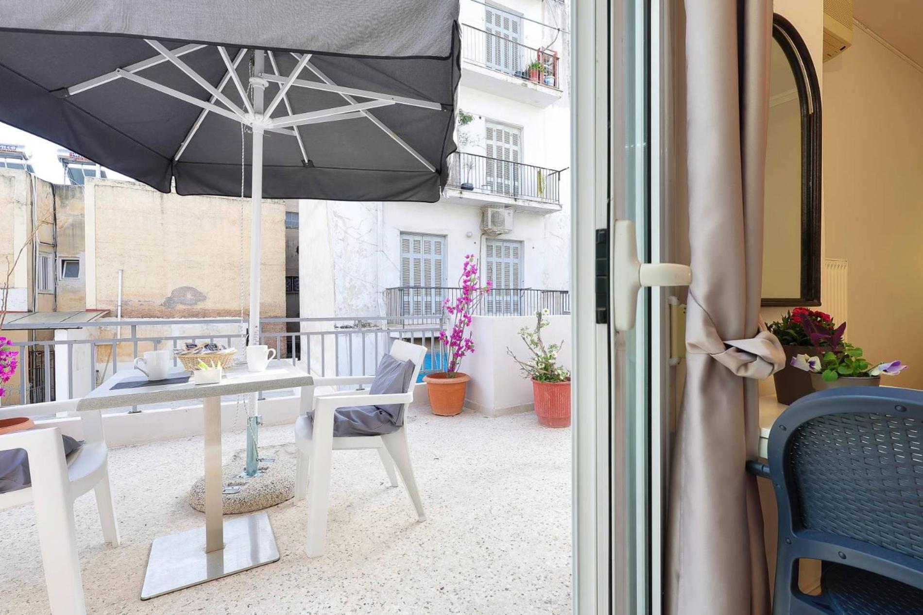 Silver Athens Double Room With Balcony Εξωτερικό φωτογραφία